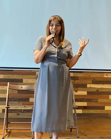 Anu Manocha engaging the audience at a seminar